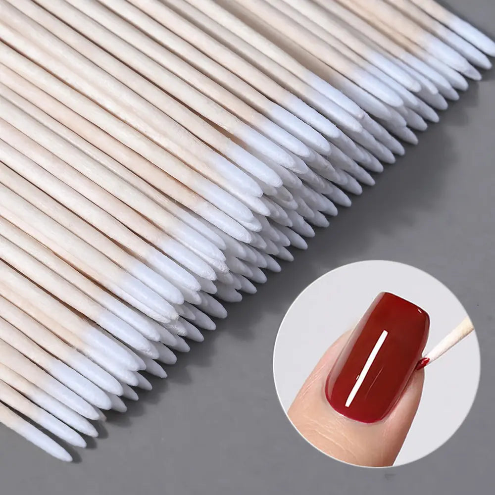 100 bâtonnets pour ongles
