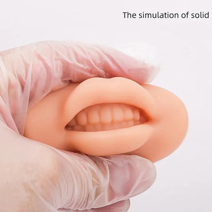 Lévres en silicone 3D formation