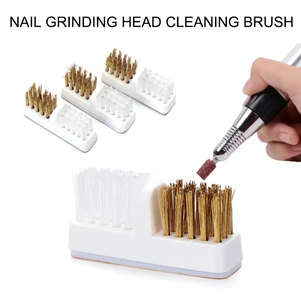 Brosse de nettoyage pour perceuse à ongles
