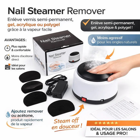 Machine Ă Vapeur pour Enlever Vernis / Gel