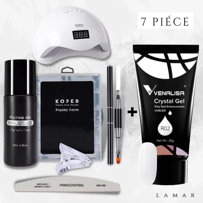 Pack PolyGel Professionnel│7 Piéces