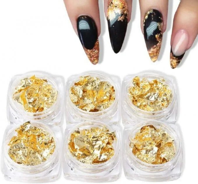 10 Paillettes Dorées-Argentées