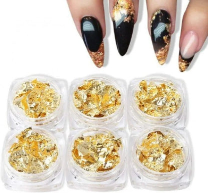 10 Paillettes Dorées-Argentées