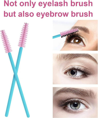 100 Brosses à Cils en cristal jetables