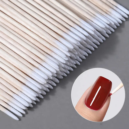 100 bâtonnets pour ongles
