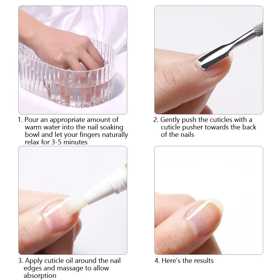 Bols de trempage pour manucure