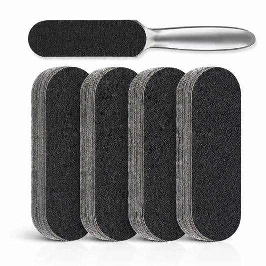 12 Recharges adhésives pour râpe à pieds
