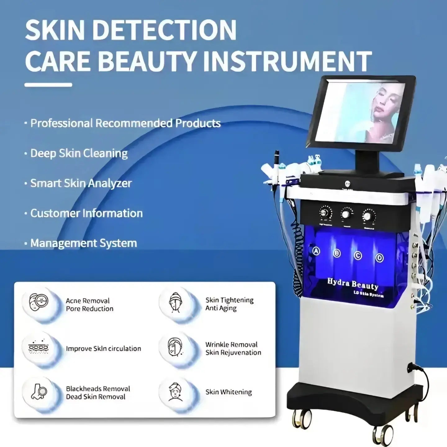 14 IN 1 HYDRA FACIAL MACHINE Garantie 1 ans Certifié