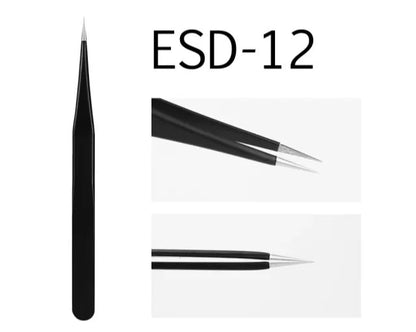 2 Pinces pour extension de cils professionnel