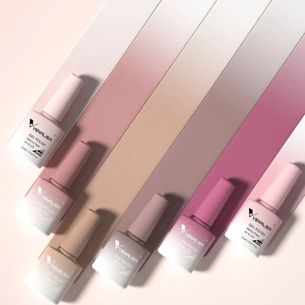 Venalisa ❘ Pack vernis permanent 6 piéces