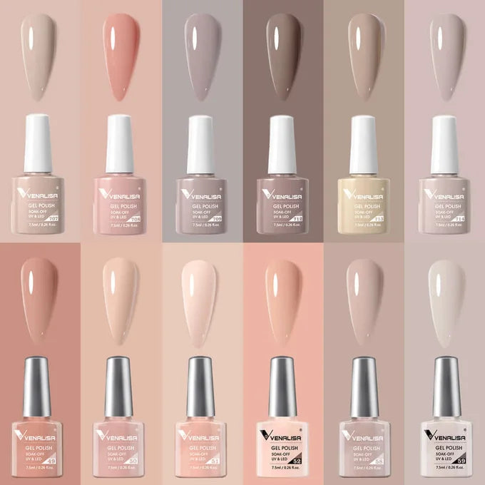 Venalisa ❘ Pack vernis permanent 12 piéces