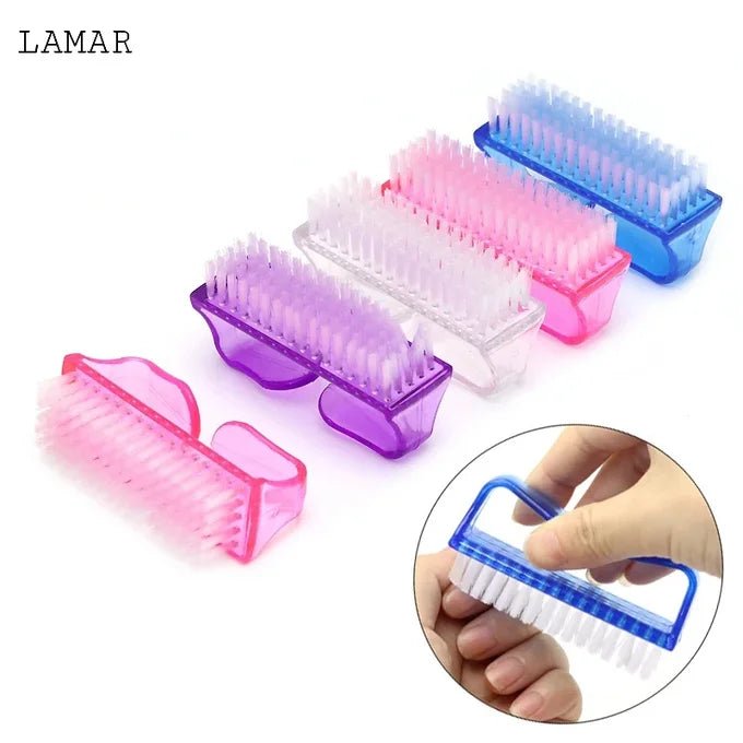 3 Brosses de nettoyage ongles