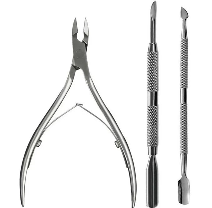 3 Pièces Pince à cuticules professionnel