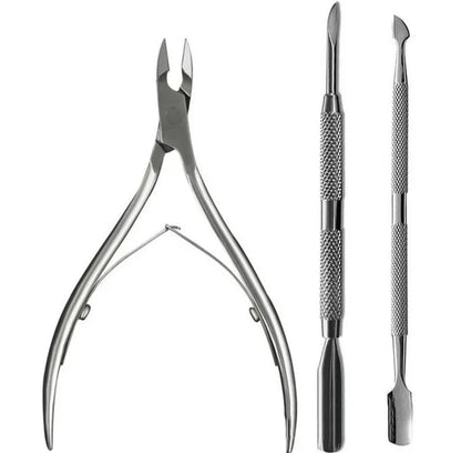 3 Pièces Pince à cuticules professionnel