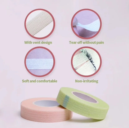 Bande d'extention de cils Anti-allergie
