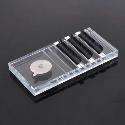 Palette d'extension de cils 2 en 1 en cristal