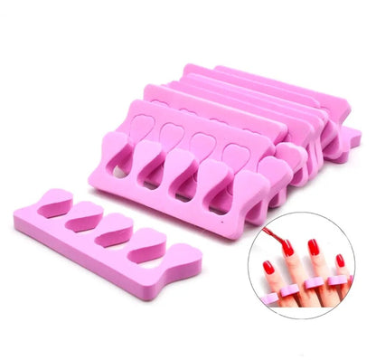 5 Séparateurs de doigts manucure et pédicure