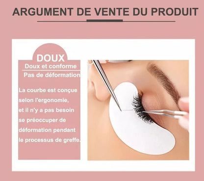 50 Patchs pour extension de cils