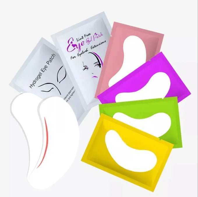 50 Patchs pour extension de cils
