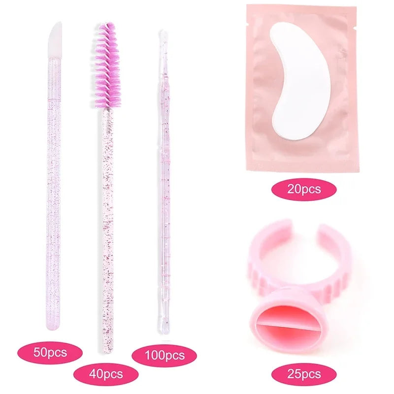 Pack d'extention de cils avec boite