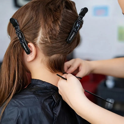 6 Pinces à cheveux en plastique