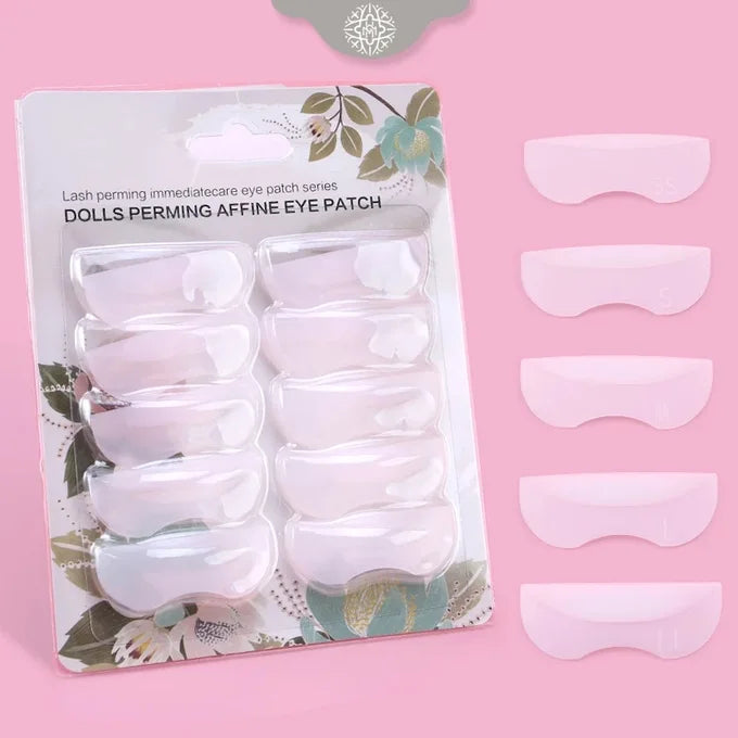 Coussinets de levage de cils