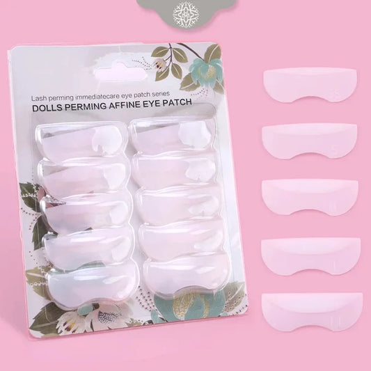 Coussinets de levage de cils