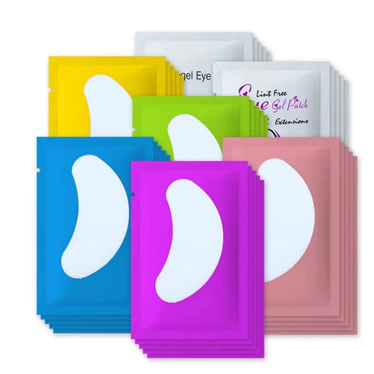 50 Patchs pour extension de cils