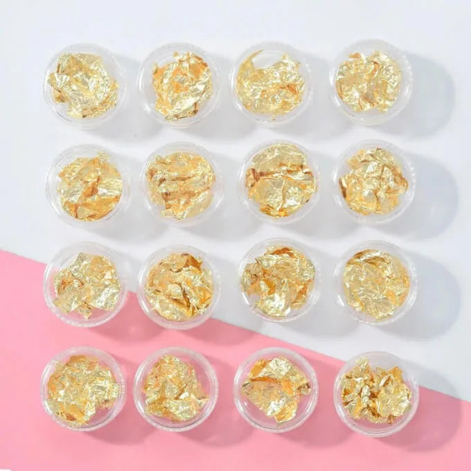 10 Paillettes Dorées-Argentées