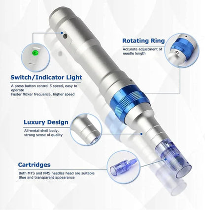 Dr.pen Ultima A6 Rechargeable avec 2 Batterie