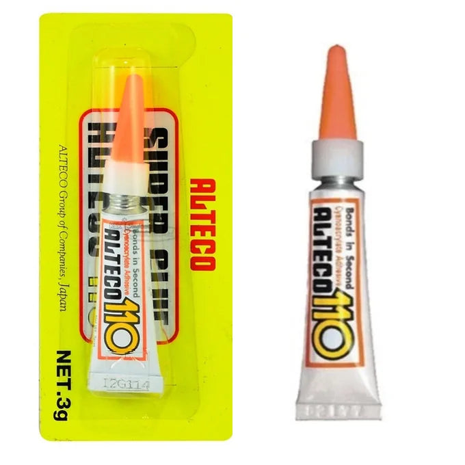 6 Piéces Colle ongle alteco 110