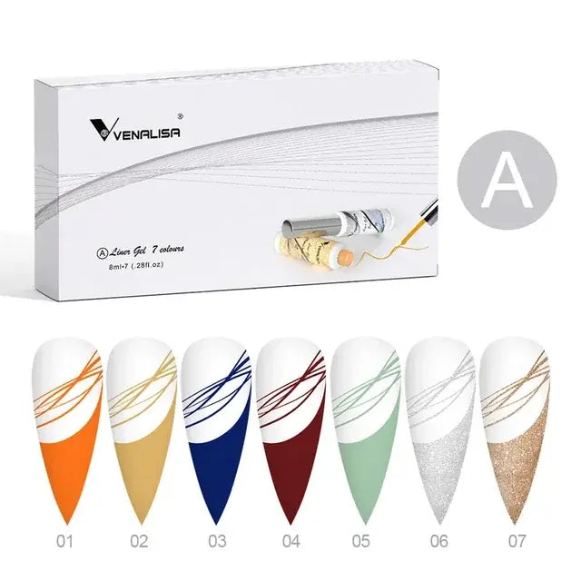 Venalisa ❘ gel de peinture Led uv nail art