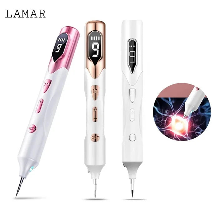 Plasma pen les taches de rousseur tatouages