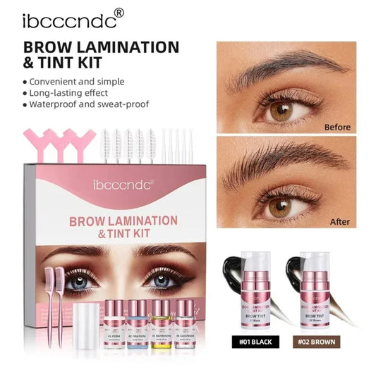 Brow Lamination Kit, 2 In 1 Professional