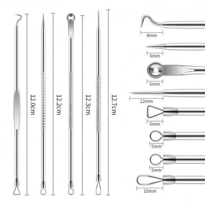 Aiguille d'élimination des points noirs