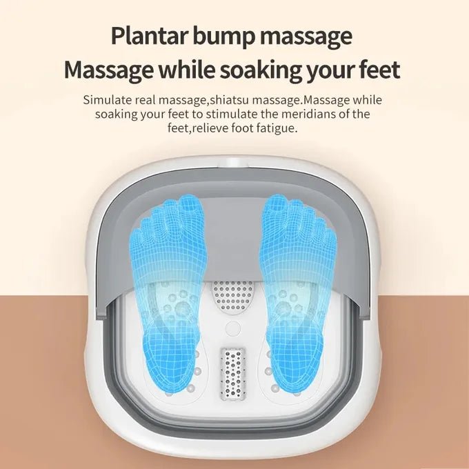 Bain de pieds pliable électrique