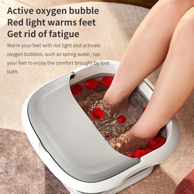 Bain de pieds pliable électrique
