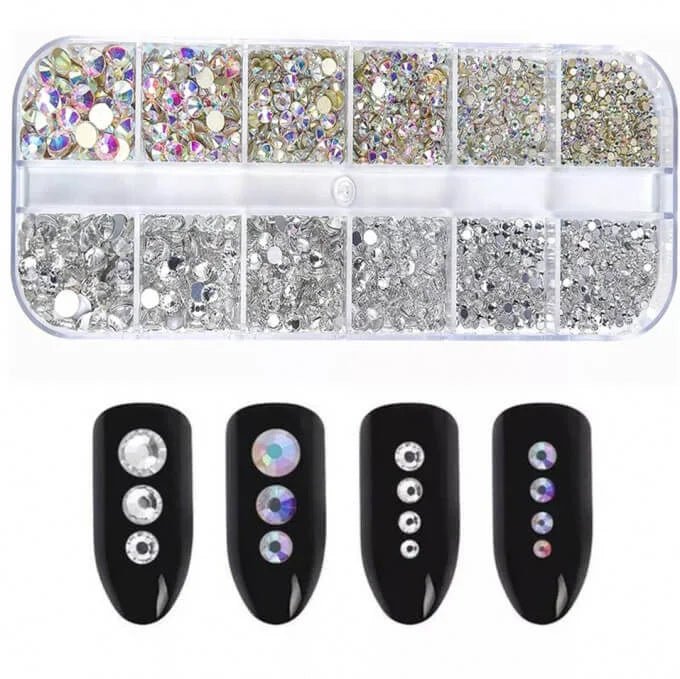 bijoux de décoration d'ongles