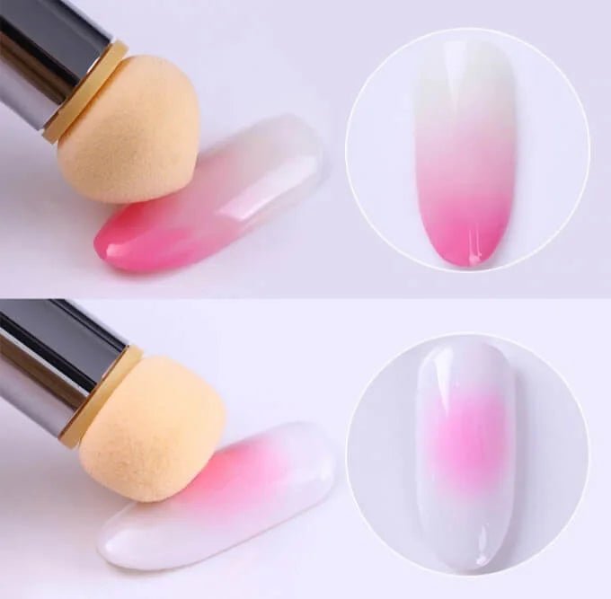 Brosse éponge avec 4 têtes