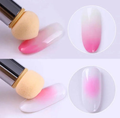 Brosse éponge avec 4 têtes