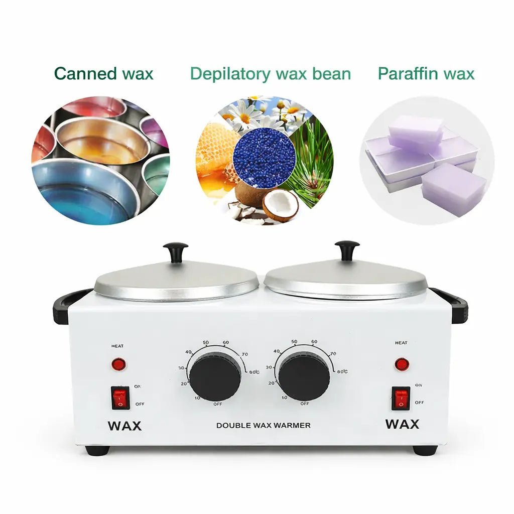 Chauffe cire double cuve professionnelle