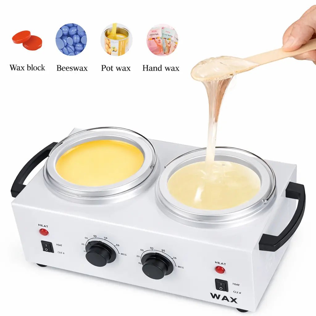 Chauffe cire double cuve professionnelle