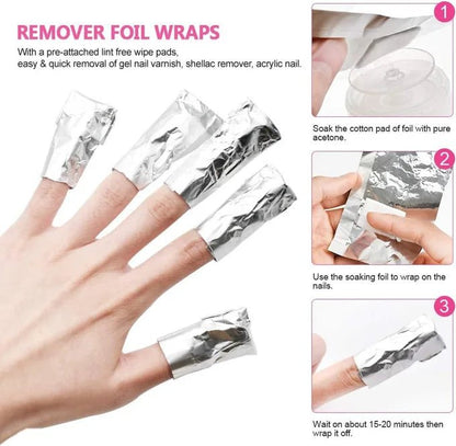 Dissolvant de vernis 100 piéces