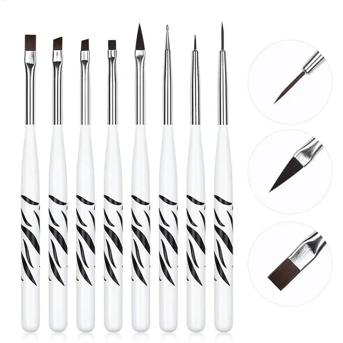 Ensemble de pinceaux à ongle
