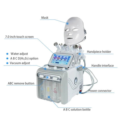 Hydrafacial Machine Professionnel 7 in 1 Garantie