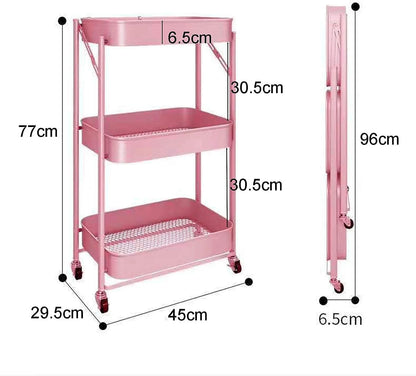 Chariot roulant en métal