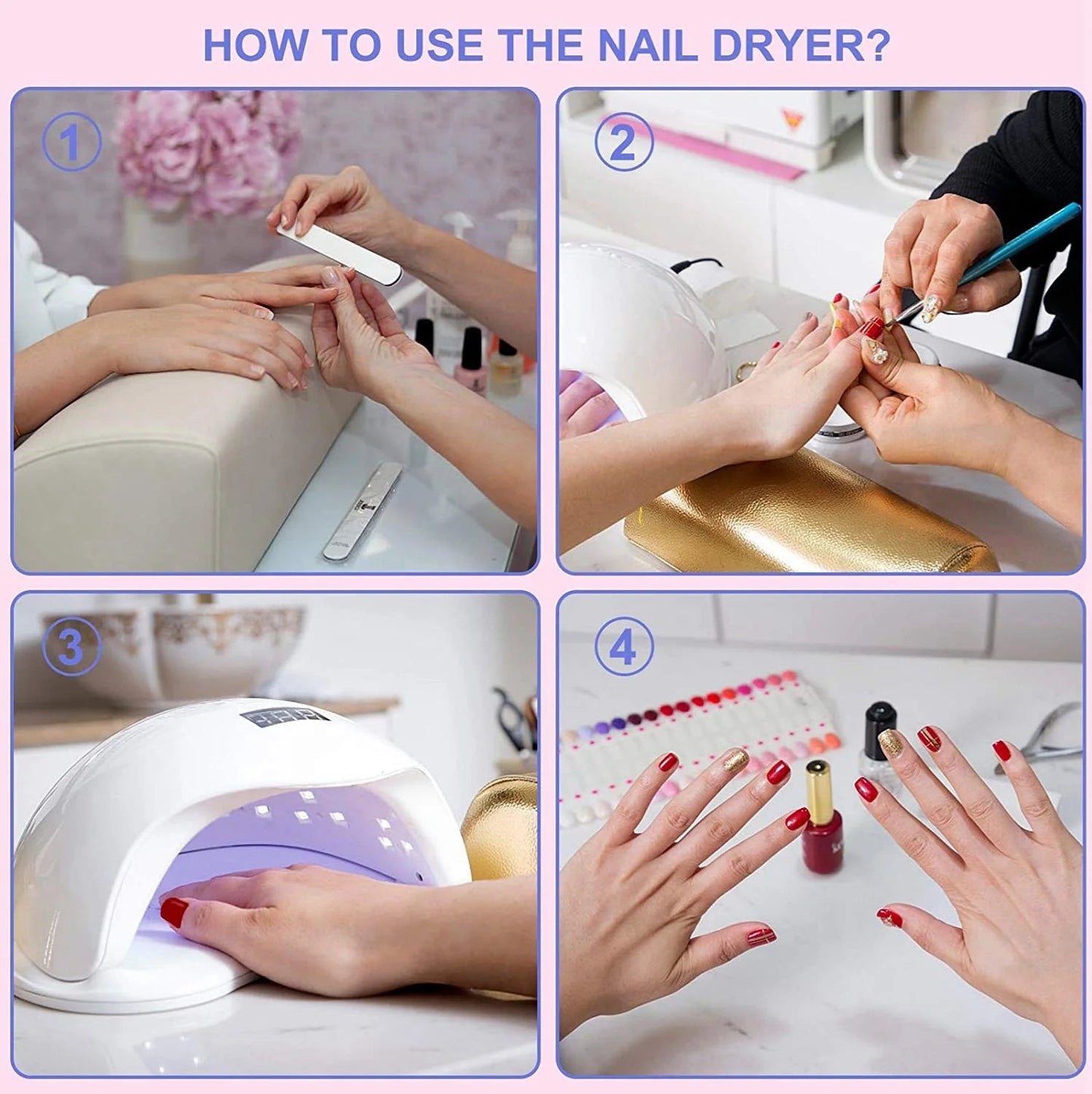 Lampe à ongles 48W UV LED