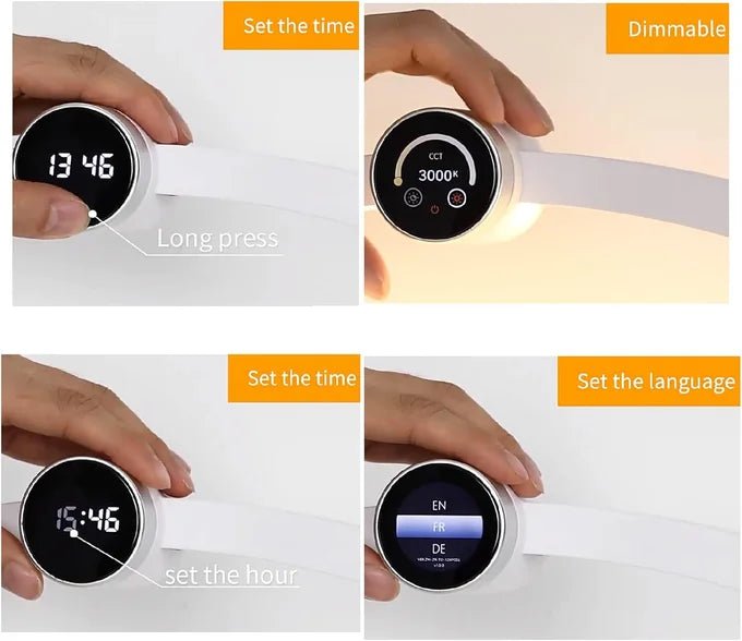 Lampe à Ongles Professionnelle à Bouton Tactile
