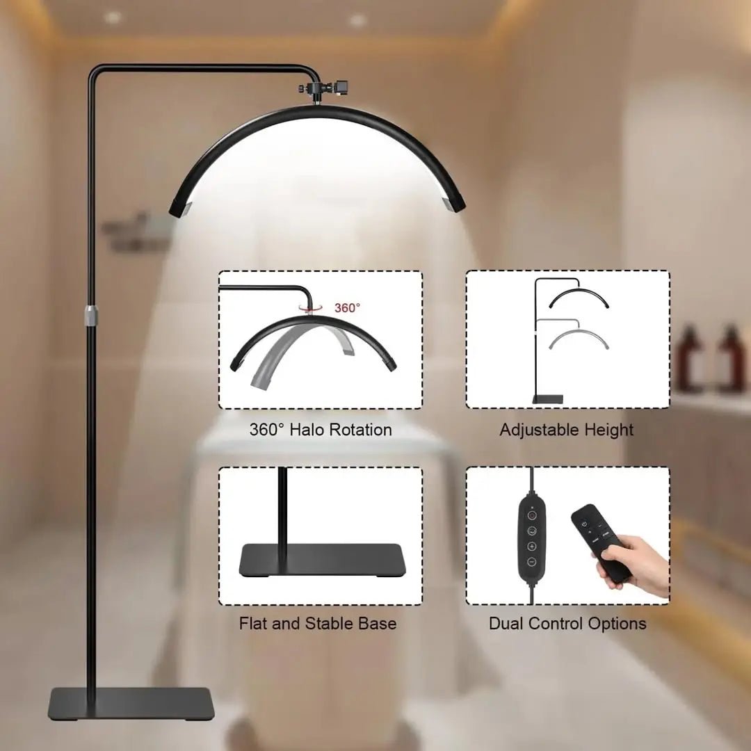 Lampe demi-lune professionnelle réglables