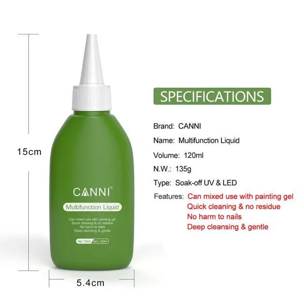 Liquide à ongles multifonction 120 ml